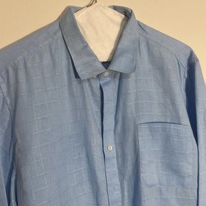 COPY - Tommy Bahama linen LS shirt. Sz XL